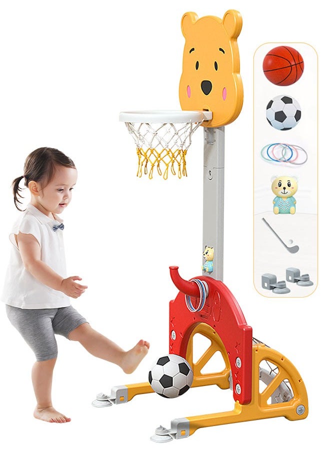 Eoptify Kids Basketball Stand Indoor Outdoor Home Basketball Shooting 