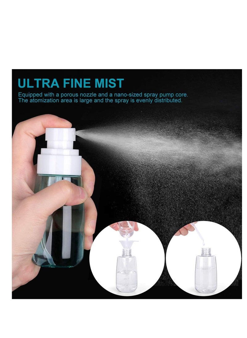SYOSI Spray Bottles  3 Pack 2oz Small Spray Bottle Empty Spray Bottles Plastic Spray Bottle Travel Size Bottles for Cleaning Solutions Perfume Essential Oils Refillable Mister Spray Bottle  - Image 5