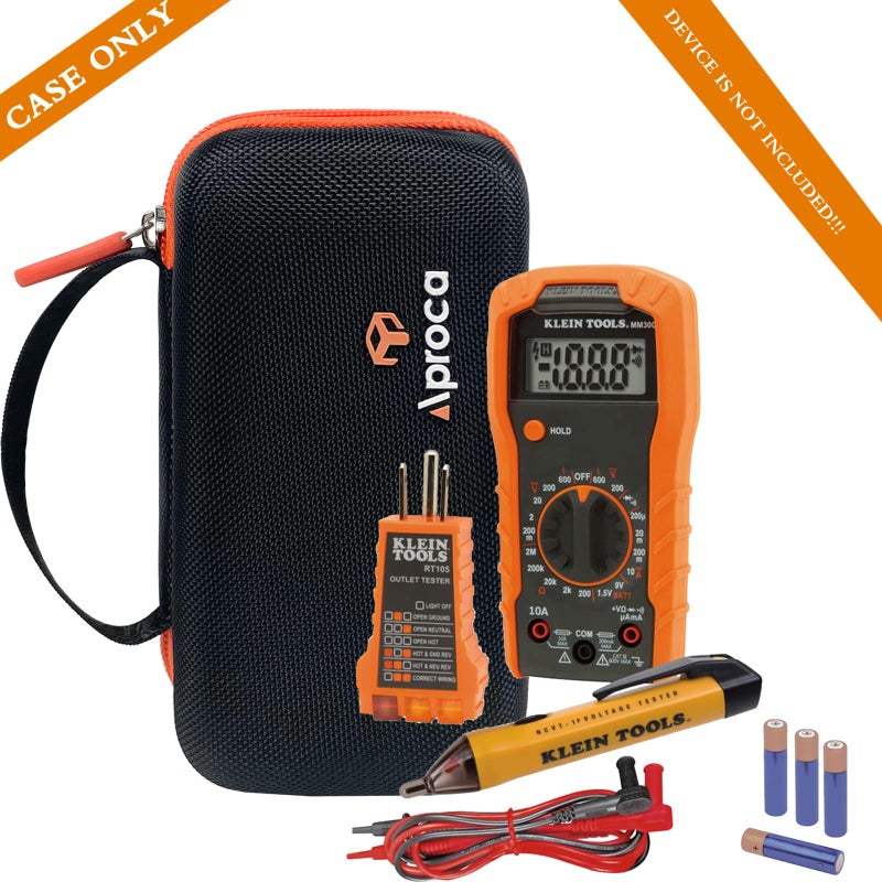 Aproca Tools Case Compatible with Klein Tools 69149P / MM400 / MM300 Electrical Test Multimeter, Portable Storage Bag for Accessories - Image 5