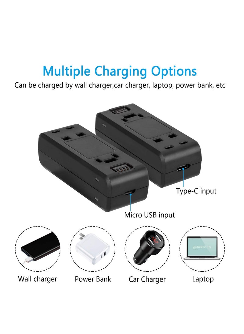 Action Camera Charger Accessories Dual-Slo USB Fast Charger Compatible with Insta 360 ONE R - Image 3