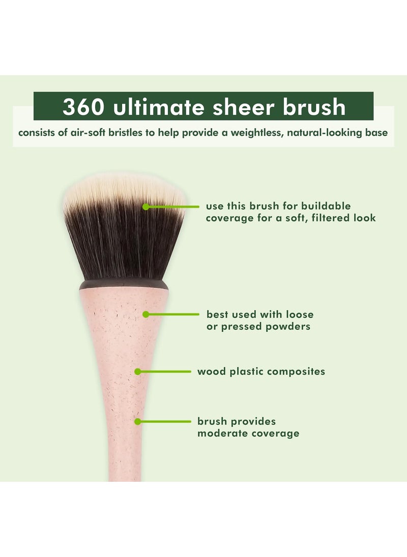 Eco Tools 360 Ultimate Sheer Foundation Makeup Brush  - Image 2