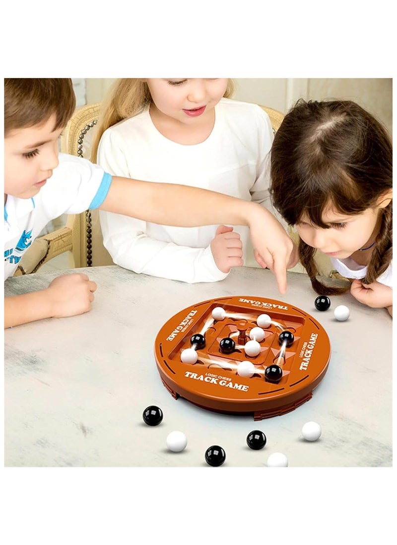 null - Track  Logic Chess Board, 4 Four Win Spin, Logic Track Board Game, For  Board Game Connect 4, Four in One Row Game 2-Player Quick Strategy Board Game - Image 1