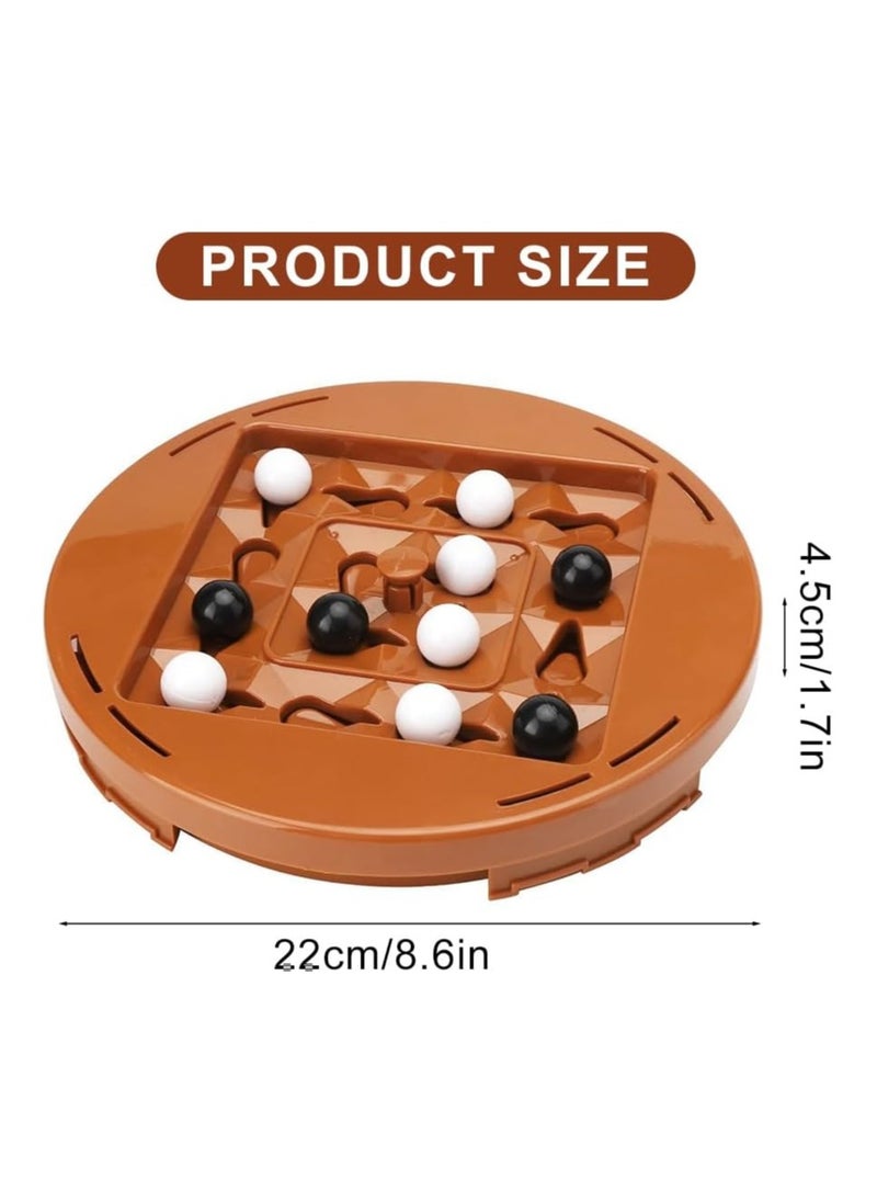 null - Track  Logic Chess Board, 4 Four Win Spin, Logic Track Board Game, For  Board Game Connect 4, Four in One Row Game 2-Player Quick Strategy Board Game - Image 1