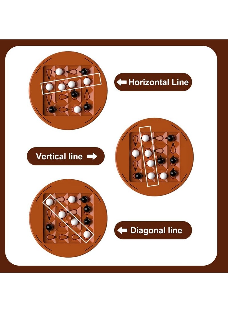 null - Track  Logic Chess Board, 4 Four Win Spin, Logic Track Board Game, For  Board Game Connect 4, Four in One Row Game 2-Player Quick Strategy Board Game - Image 1