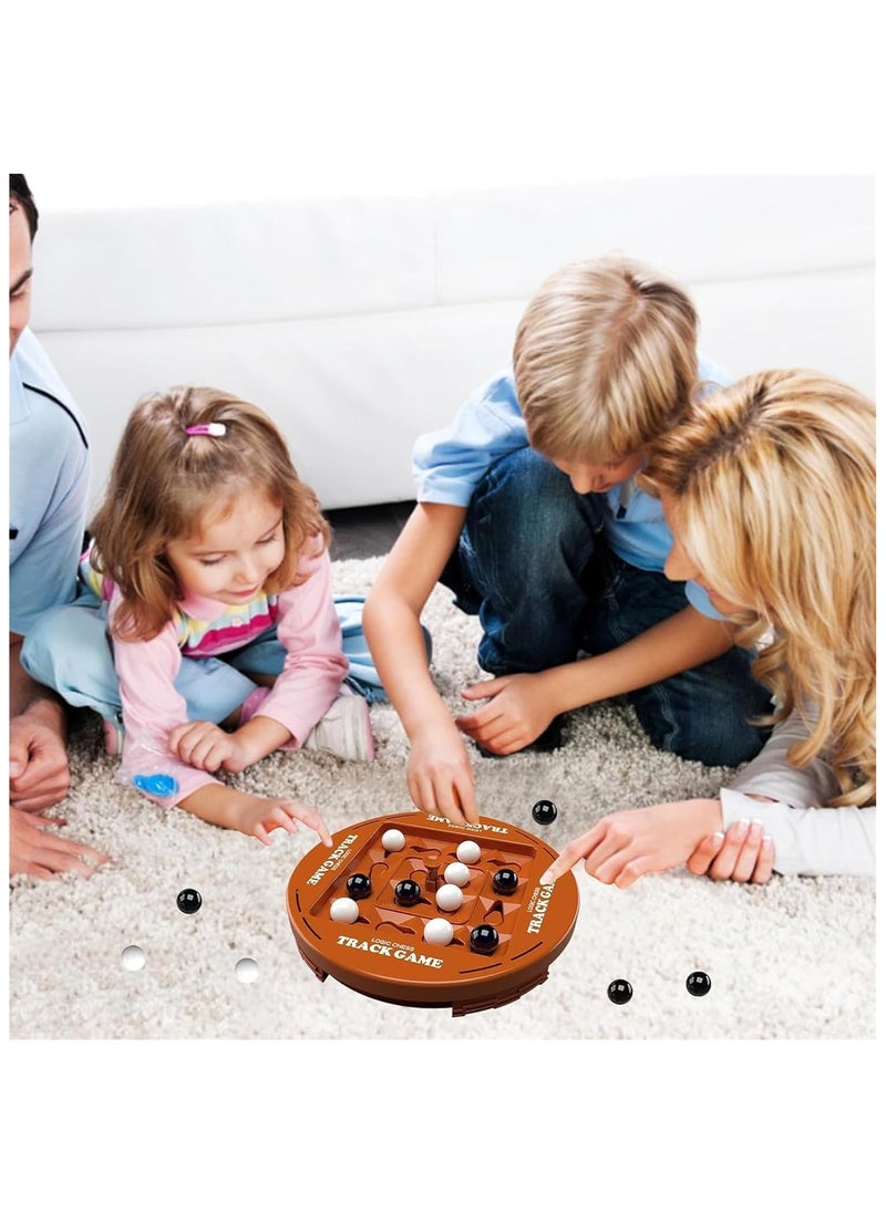 null - Track  Logic Chess Board, 4 Four Win Spin, Logic Track Board Game, For  Board Game Connect 4, Four in One Row Game 2-Player Quick Strategy Board Game - Image 1