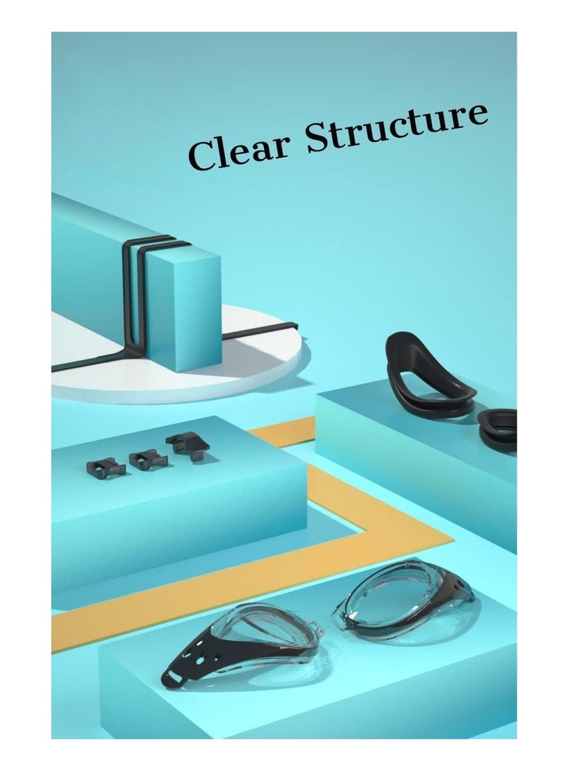 Premium Anti-Fog Swimming Goggles for Men and Women with UV Protection and No Leak Design for Ultimate Comfort - Image 3