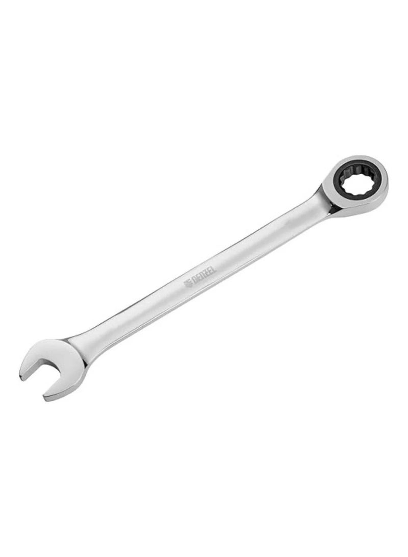 12mm Ratcheting Combination Wrench, 72-Tooth Metric Ratchet Spanner with Open End and 12-Point Ring, Chrome Vanadium Steel Hand Tool for Car, Bicycle, Motorcycle and Mechanical Repair - Image 3
