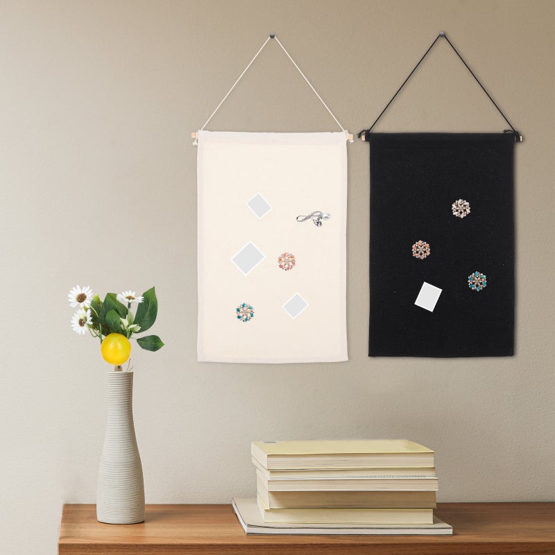 🏠 منظم حوامل دبابيس عل اق جداري مستطيل للش Jewelry - Image 3