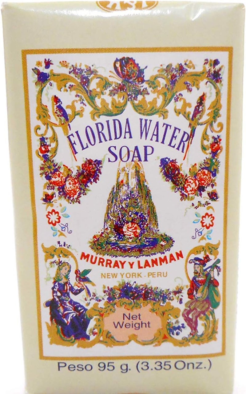Murray & Lanman Florida Water Bar Soap 3.3 oz - Youthful Glow - Image 1