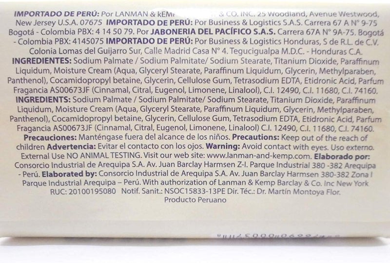 Murray & Lanman Florida Water Bar Soap 3.3 oz - Youthful Glow - Image 3