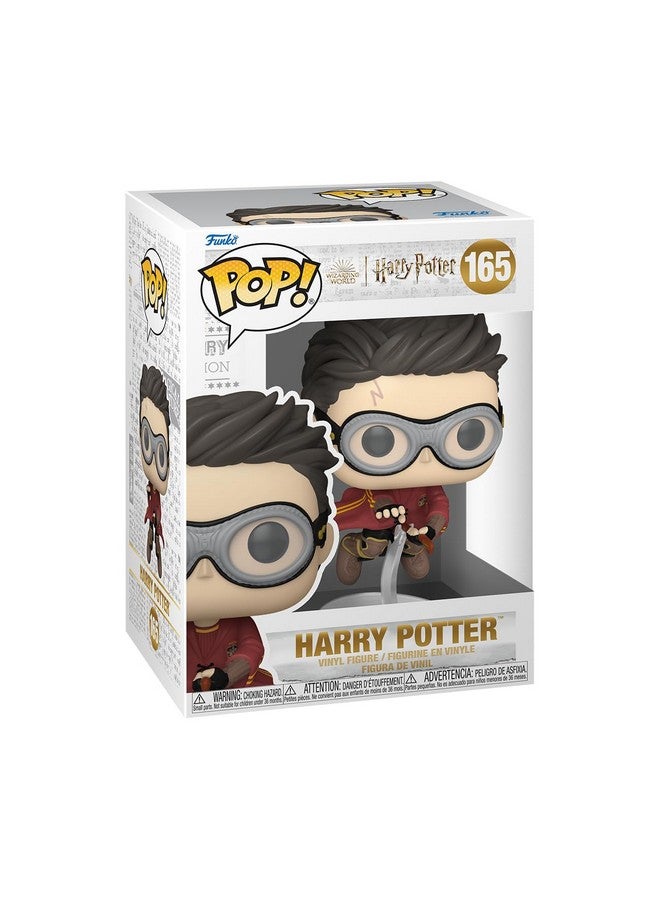 Funko POP! Movies: Harry Potter Prisoner of Azkaban - Harry with Broom - (Quidditch) - Collectable Vinyl Figure - Gift Idea - Official Merchandise - for Kids & Adults - Movies Fans - Image 1