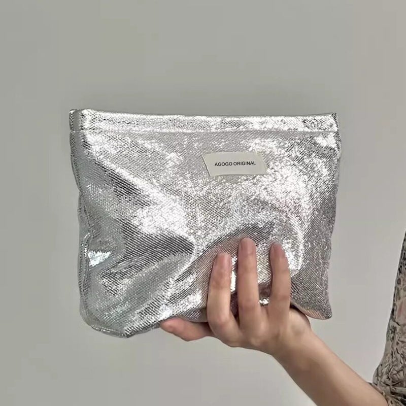 Sparkle Cosmetic Bag Large Capacity Portable - Image 1