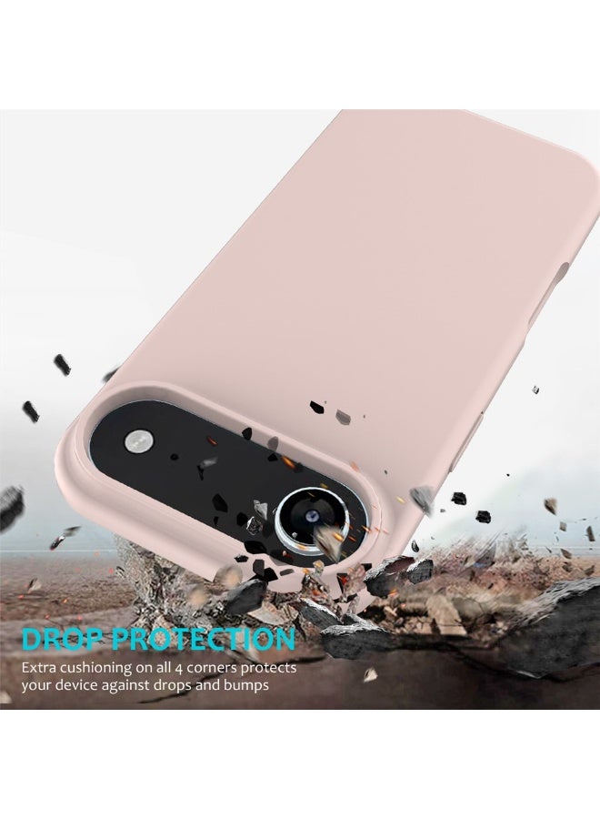 بورتوني غطاء iPhone 17 Air، غطاء جيلي سيليكون رفيع لهاتف iPhone 17 Air مع بطانة داخلية من الألياف الدقيقة، جراب هاتف واقٍ مقاوم للصدمات لهاتف iPhone 17 Air مقاس 6.6 بوصة - Image 4