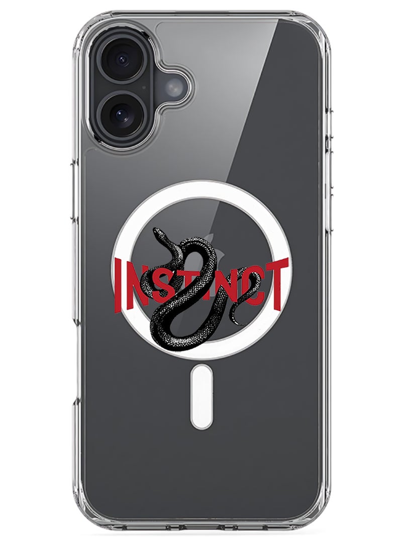 Theodor Magnetic Case for Apple iPhone 17 Compatible with MagSafe Wireless Charging, Shockproof Phone Bumper Cover - Instinct - Image 1