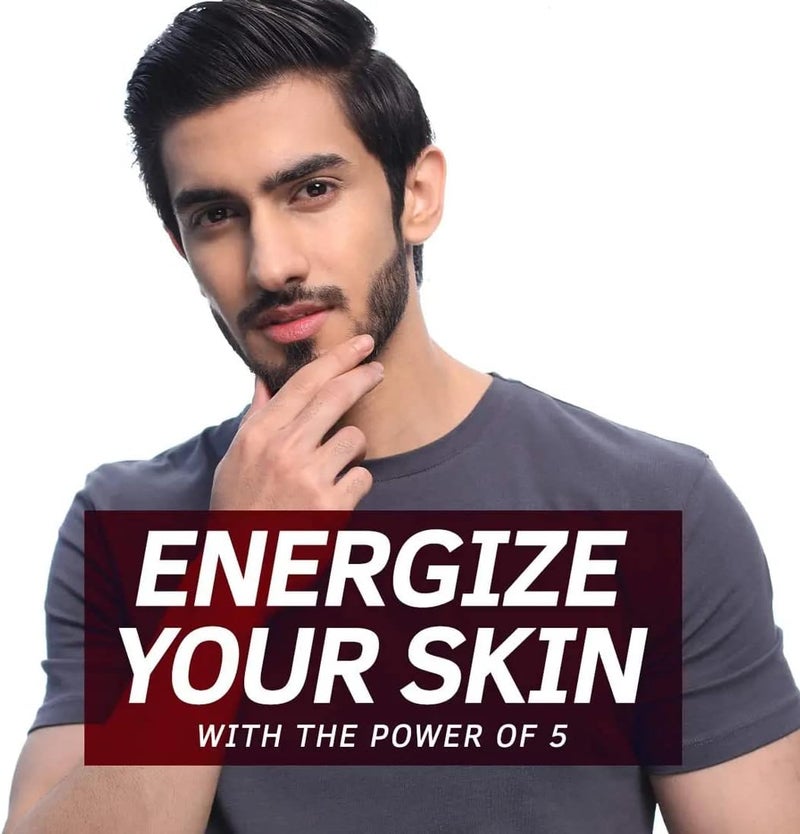 Ustraa Power Face Wash - 100g - Energize, De-Tan & Brighten | Removes Dead Skin, Clears Pores, Fresh Scent | Dermatologically Tested, No SLS | Hydrates & Enhances Skin Tone - Image 3