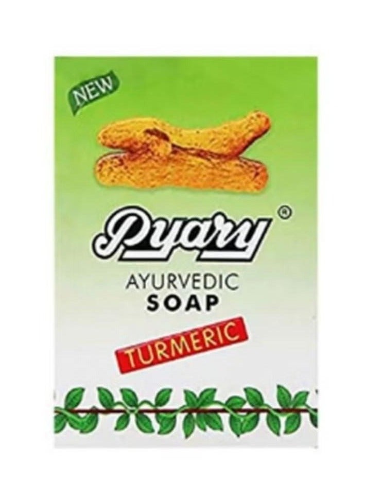 Pyary 4-Piece Pyary Ayurvedic Turmeric Soap 75g - Image 4