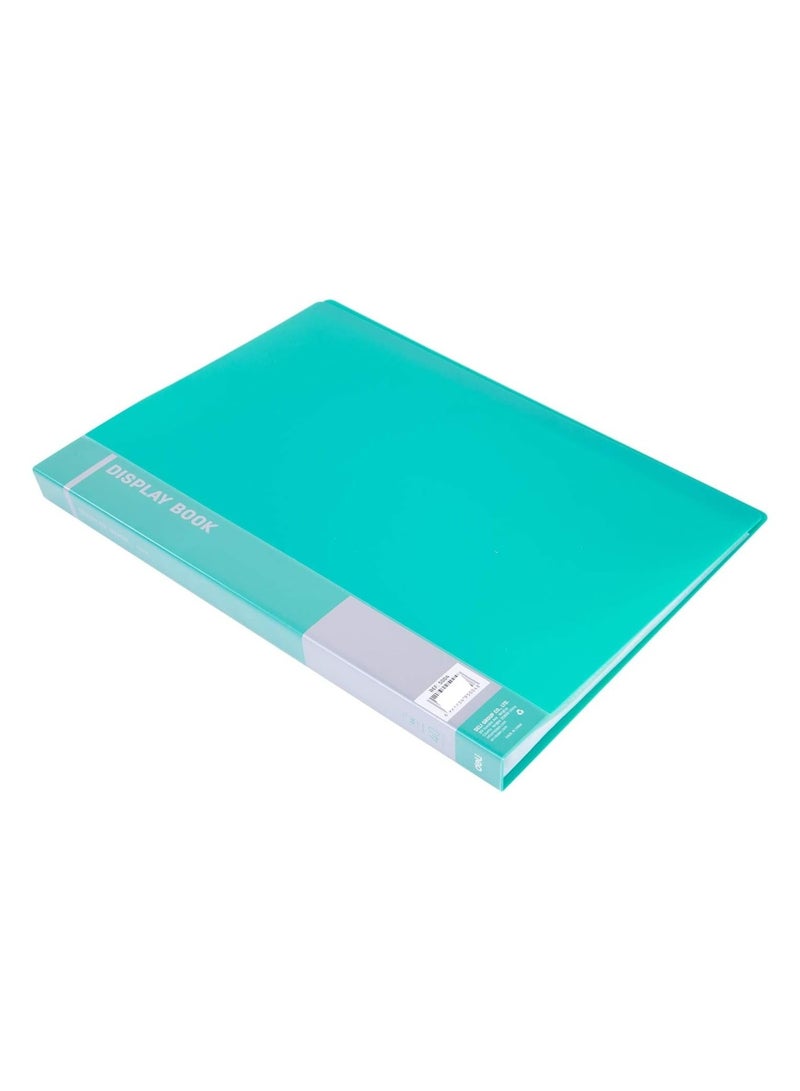 Deli 1-Piece A4 Size Display Book With 40 Pockets Assorted Colours - Image 5