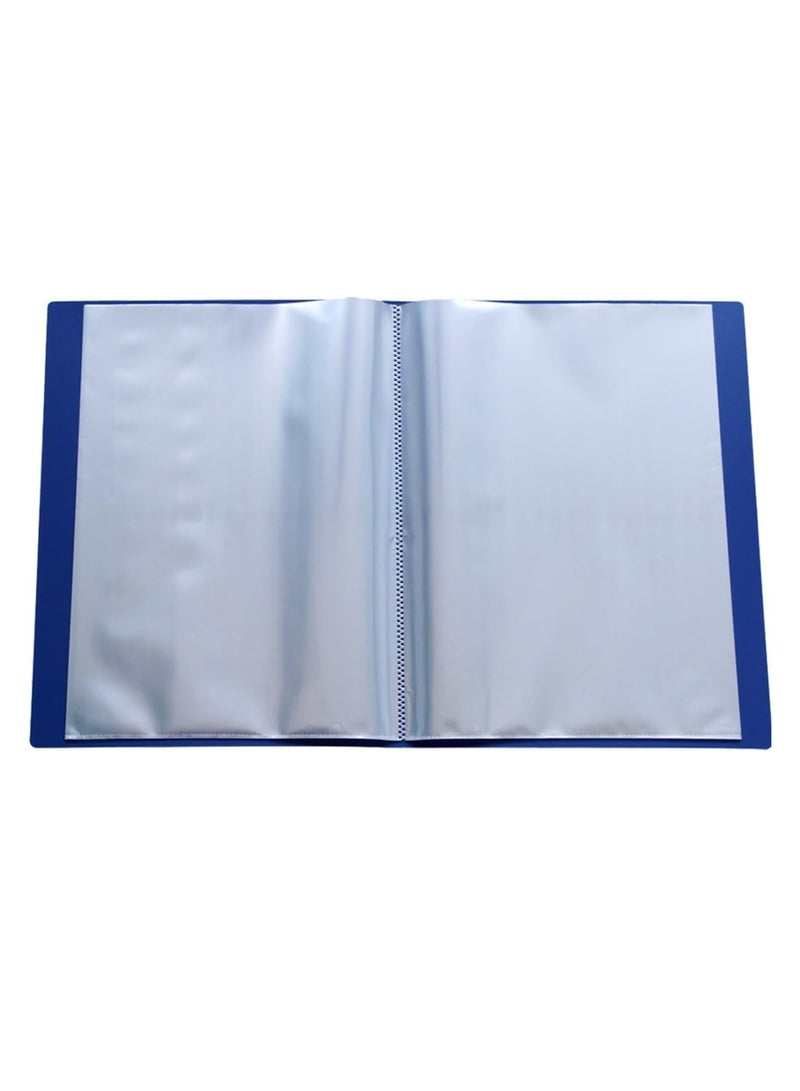 Deli 1-Piece A4 Size Display Book With 40 Pockets Assorted Colours - Image 2