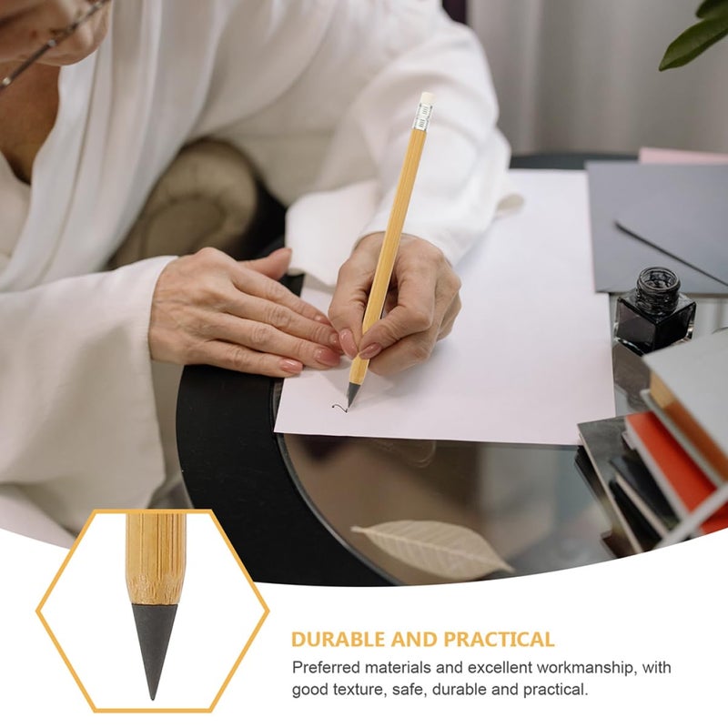 6 Pcs Inkless Pencils For Artist Sketching Permanent Marking No Eraser Needed - Image 5