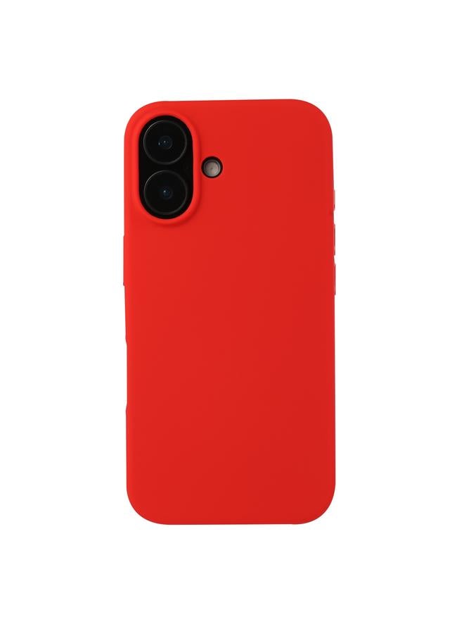 اس-توب جراب لهاتف iPhone 16 مصنوع من السيليكون السائل - Image 1