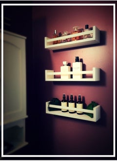 Generic 3 wooden shelves for the bathroom or makeup corner  - Image 1
