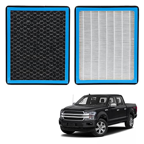 Parfyter 1*HEPA Cabin Air Filter replacement CF12150 Compatible with Lincoln Navigator;Ford Expedition F-150/F150 F-250 F-350 F-450 F-550 SUPER DUTY 2015 2016 2017 2018 2019 2020 2021 2022 2023 2024 - Image 1