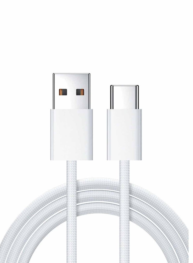 Braided Fast Charge Cord USB to Type-C Charging Cable for iPhone 15/iPhone16 Series, Car Charging Cable - Image 1