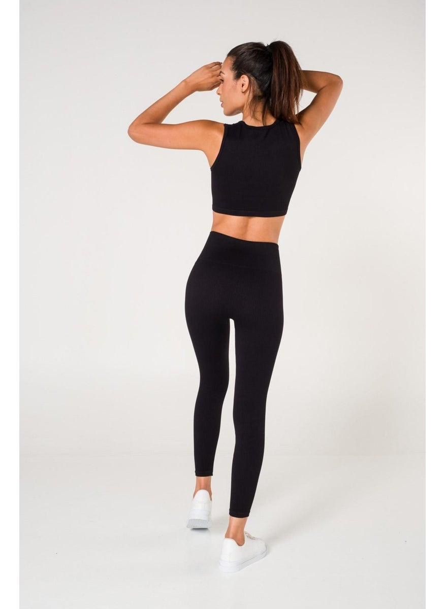 Formactive Tightening Double Layer Seamless Ribbed Tights  - Image 2