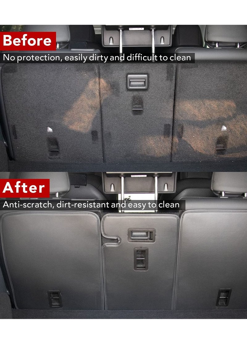 SYOSI Second Row Seats Back Cover for Tesla Model Y, All Weather Seat Protector Pet Mat for 2023 2022 2021 2020 Model Y - Image 2