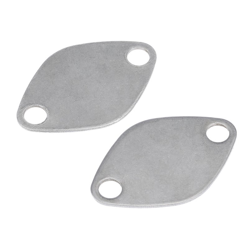 Pair of EGR Valve Blanking Block Plates Kit for RENAULT ESPACE LAGUNA MASTER TRAFIC VAUXHALL MOVANO 2.2 2.5 dCi - Image 1