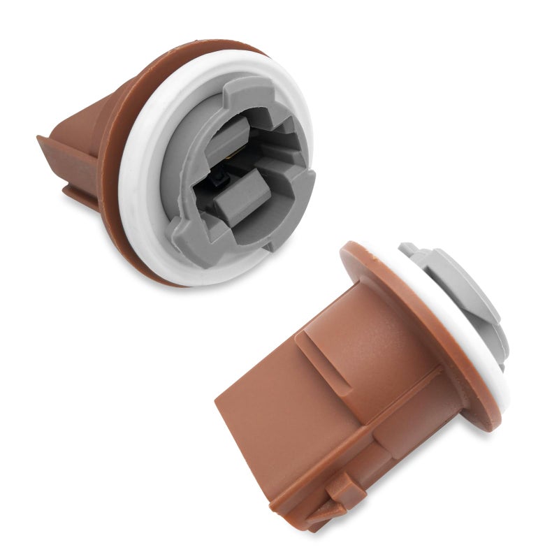 2 Pack Turn Signal Light Socket Compatible with Ford Focus Fusion F150 F250 F350 Super Duty Ranger Lincoln Mark LT Parking Signals Light Sockets Bulbs Holder Connector