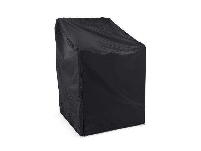 Covermates Classic Outdoor Chair Cover â€“ Lightweight Weather-Resistant Patio Chair Cover with Elastic Hem & Mesh Vent, Protects Patio, Dining & Lounge Chairs, 36W x 35D x 32H, Black - Image 1
