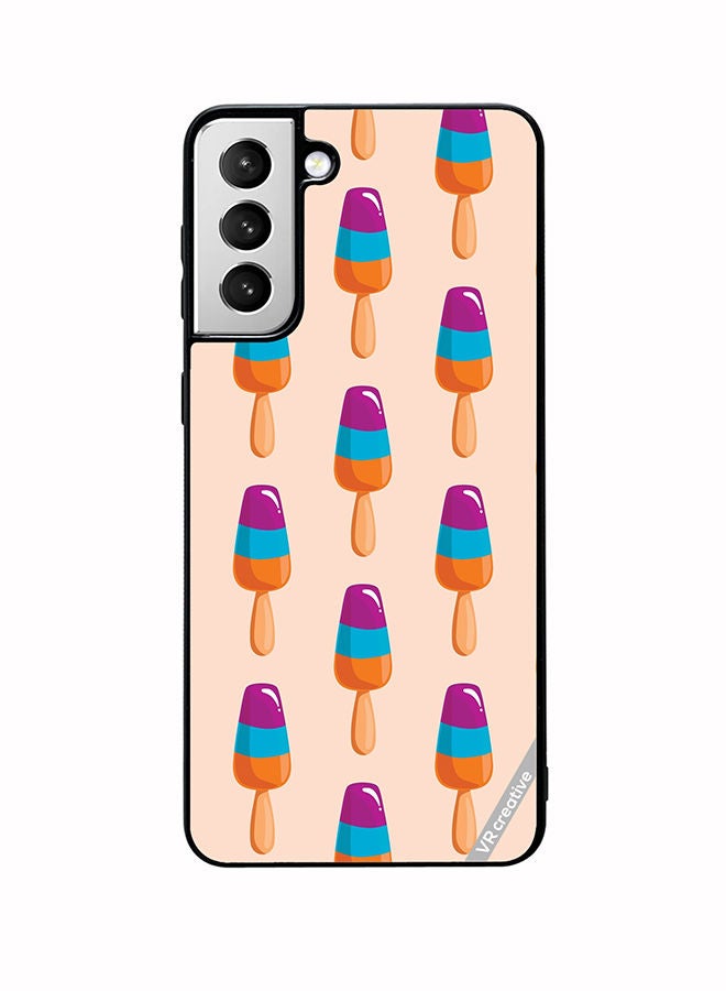 VR CREATIVE Protective Case Cover For Samsung Galaxy S22 5G Colorful Sunday Design Multicolour - Image 1