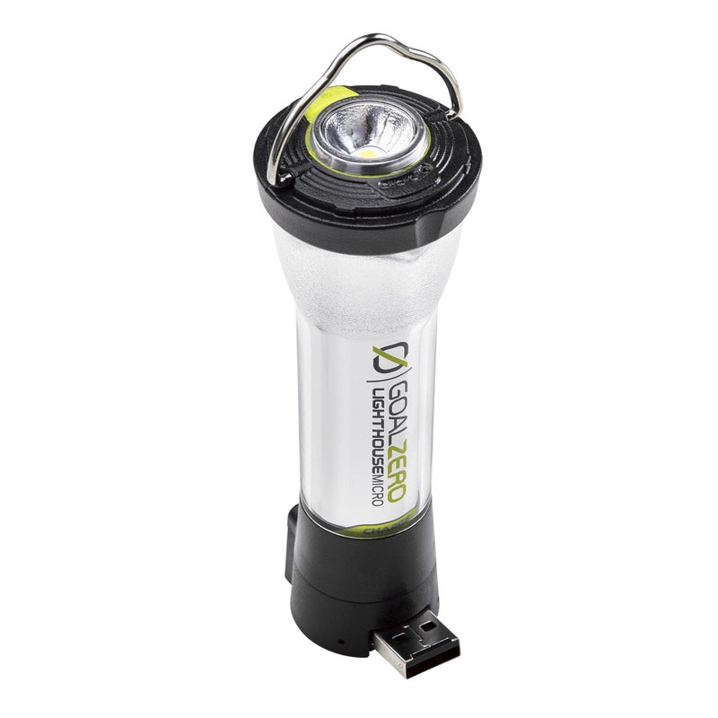 Goal Zero Lighthouse Micro Flash Lantern, USB Rechargeable Flashlight for Emergency and Outdoor Use - Image 1