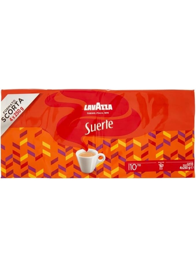 لافازا مزيج قهوة مطحونة من لافازا سويرت، 1000 جرام - (4 × 250 جرام) - Image 1