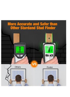 تسوق Excefore وStud Finder, Wall Scanner, 5 IN 1 Electronic Stud Sensor,  with HD LCD Display, Beam Finder, for The Center and Edge of Wood, AC Wire,  Metal and Studs Detection أونلاين