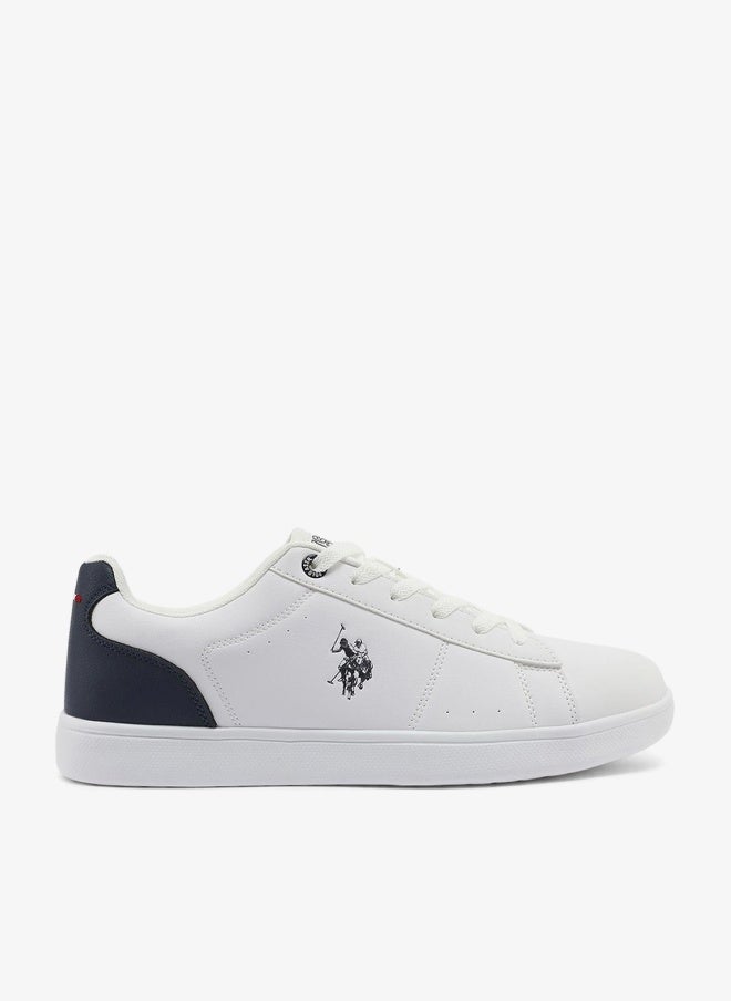 U.S. Polo Assn. Men's White Sneakers - Lightweight, Breathable and Comfortable Shoes - Image 1