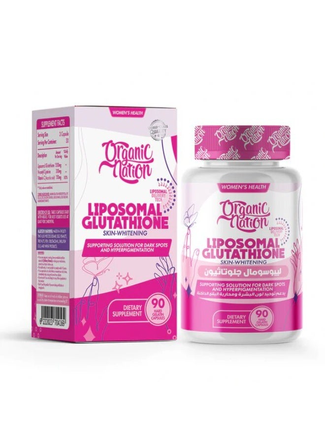 liposomal glutathione and skin lightening Organic Nation Organic Nation 500mg for Whitening & Antioxidant - 90 Capsules | Best Price Egypt hide from limespot