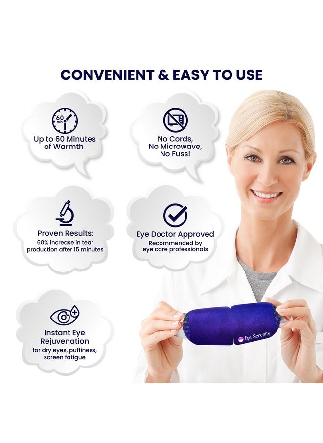 Lure Essentials Steam Eye Mask for Dry Eyes | Warm Compress Eye Mask for Puffy Eyes & Comfort | Eye Serenity Self-Heating Eye Masks for Sleeping, Travel & Relaxation for Men & Women (15 Pack)  - Image 5