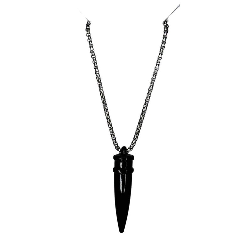 ringzinnie Silver Plated Pendant Necklace for Boys/Men - Stainless Steel Chain for Fashion & Gift - Image 1