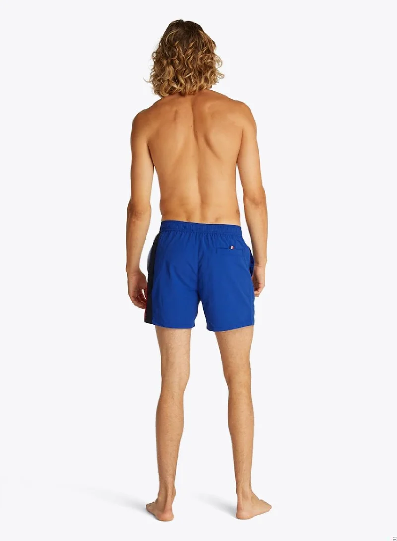 TOMMY HILFIGER Hilfiger Flag Slim Mid Length Swim Shorts