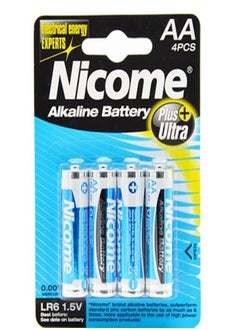 Nicome AA 4pc LR6 Alkaline Battery  - Image 1