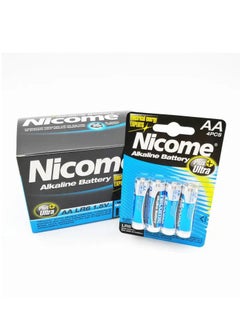 Nicome AA 4pc LR6 Alkaline Battery  - Image 2