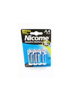 Nicome AA 4pc LR6 Alkaline Battery  - Image 4