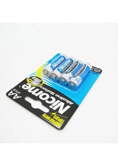 Nicome AA 4pc LR6 Alkaline Battery  - Image 3