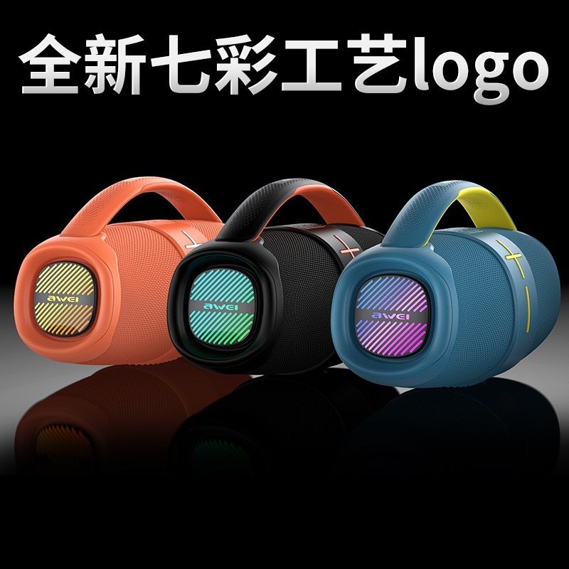 Awei Y887 Outdoor Camping High Volume Bluetooth Speaker Hifi Subwoofer Insertable Tf Card U Disk Audio - Image 3