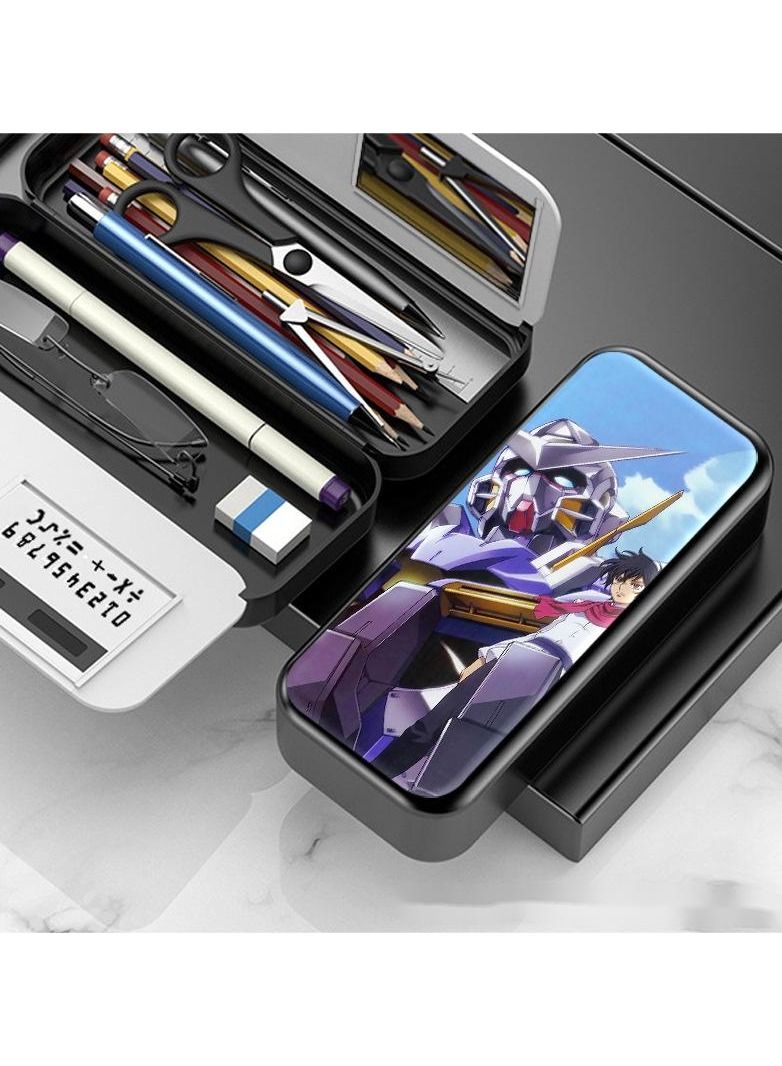 Anime Mobile Suit Gundam Multifunctional Pencil Case for Elementary and Middle School Students  - Image 1