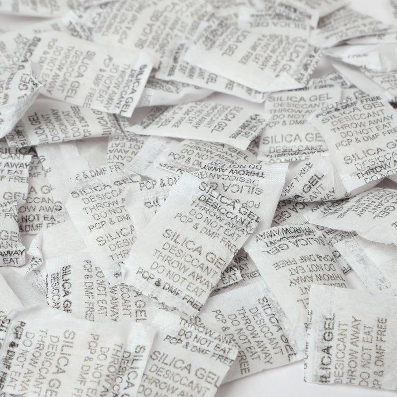 PINACO INDIA Desiccant Dehumidifier Silica Gel Silica Gel Pouches Moisture Absorbent Kitchen Wardrobe Cupboard car Bedroom Camera Lenses Shoes PINACO INDIA 2 GM 100 - Image 1