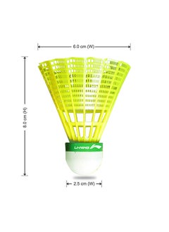 Li-Ning Smash Nylon Badminton Shuttlecocks | Extreme Durability | Synthetic Cork  - Image 4