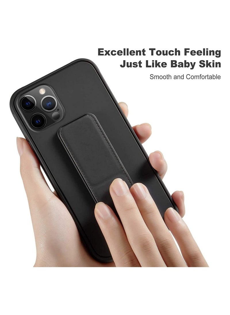 Raxoom iPhone 14 Pro Max Case with Magnetic Stand & Holder, Premium Silicone Hand Strap and Grip and Multi Stand - Image 3